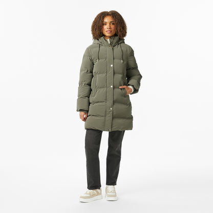 Nautica Kadın Yeşil Regular Fit Mont