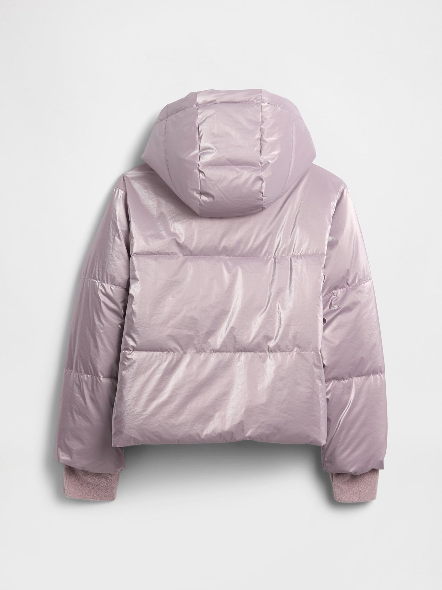 Mor Coldcontrol Max Shine Puffer Şişme Mont
