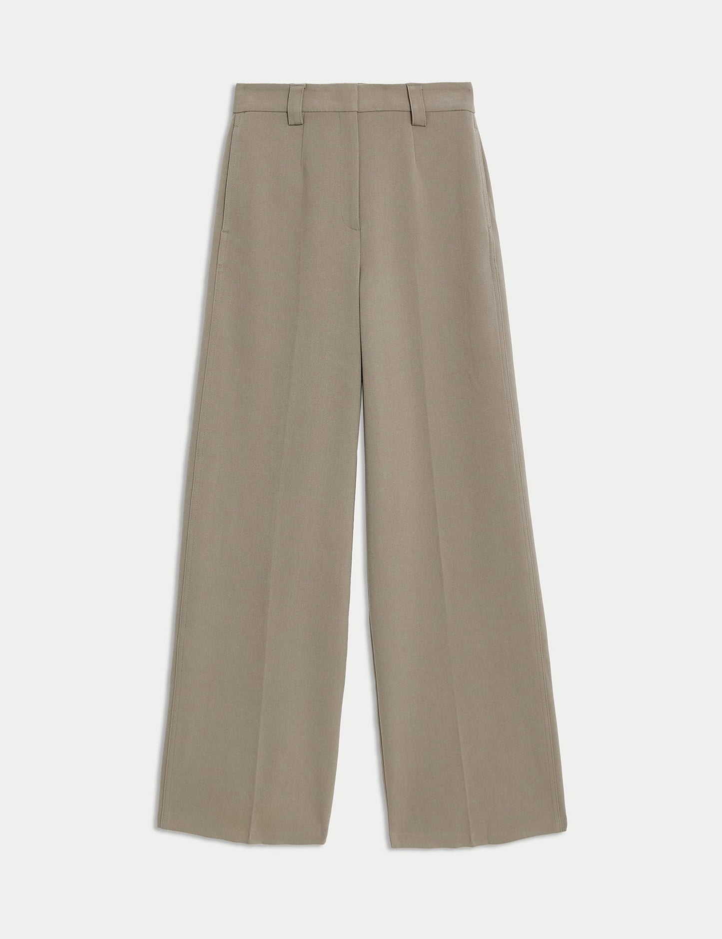 Yüksek Bel Wide Leg Pantolon