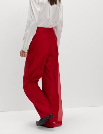 Organza Geniş Paça Pantolon
