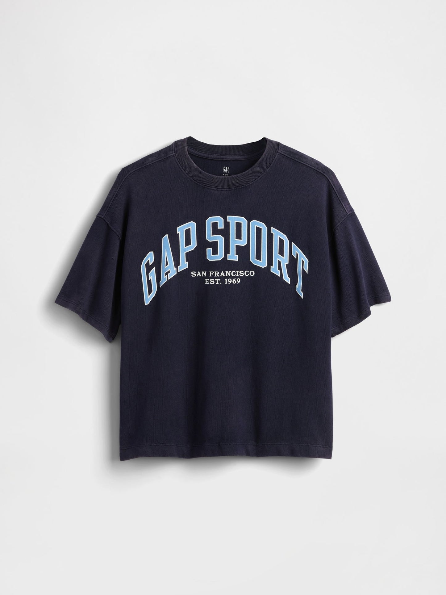 Lacivert Gap Logo Oversized T-Shirt