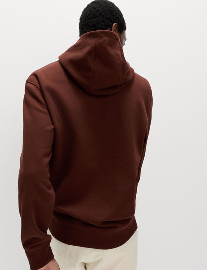 Pamuk Karışımlı Kapüşonlu Sweatshirt