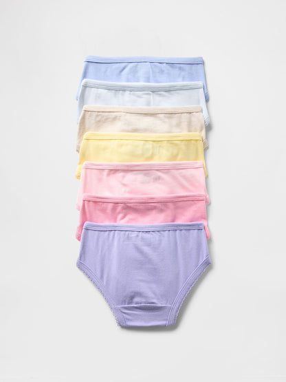 Çok Renkli Bikini Briefs Külot (7'li)