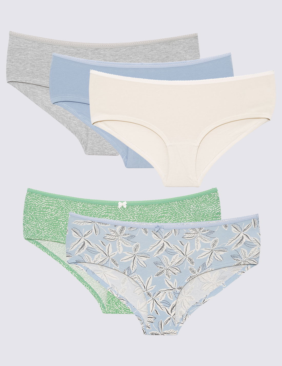 5'li Cotton Lycra® Short Külot Seti