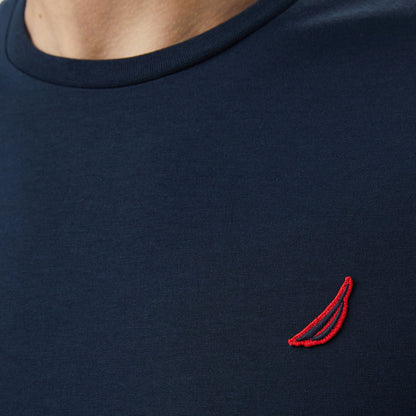 Nautica Erkek Lacivert Regular Fit T-shirt