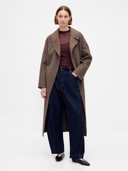 Bordo High-neck Sheer Kazak