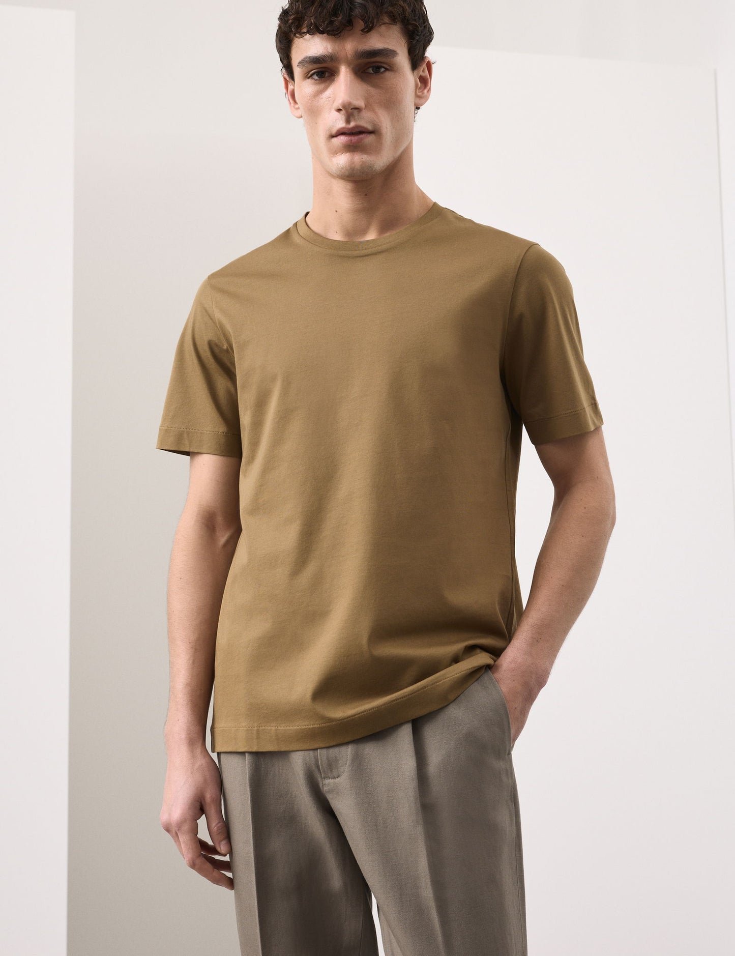 Pure Supima:registered: Slim Fit Premium Pamuklu T-shirt