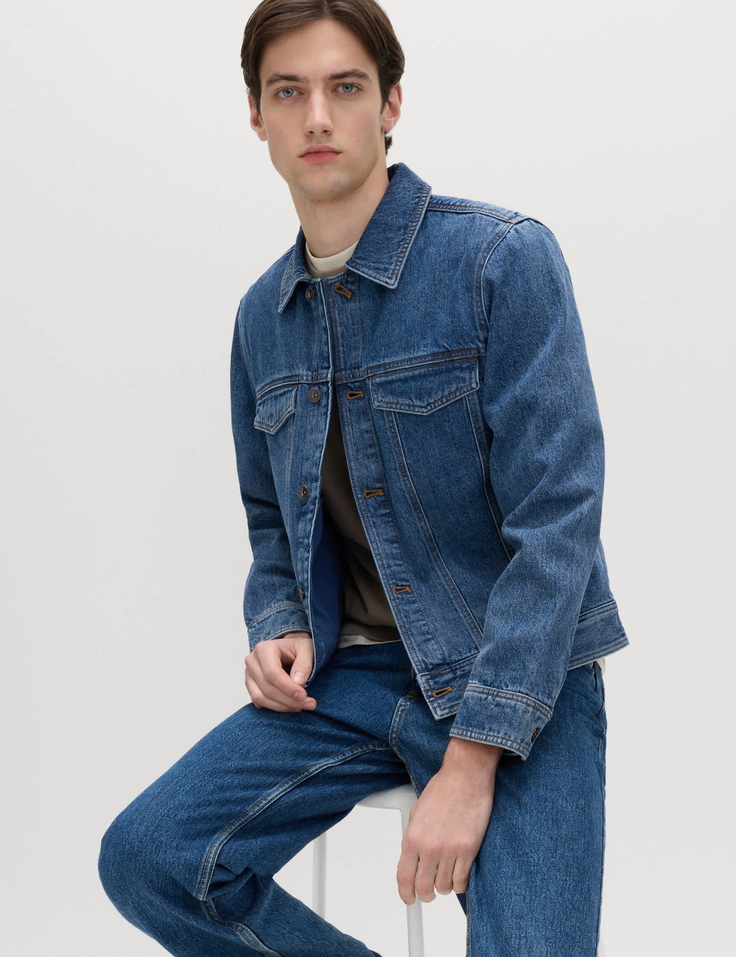 Denim Trucker Ceket