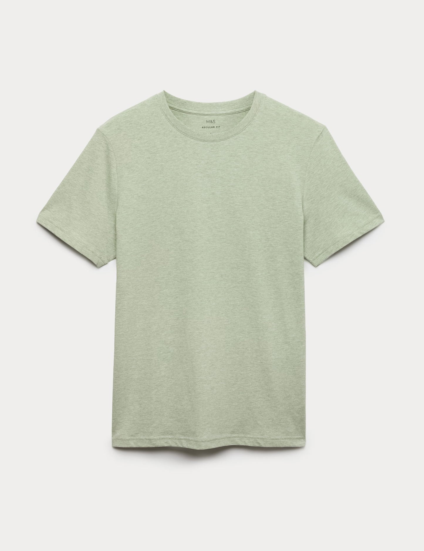 Saf Pamuklu Kısa Kollu T-shirt