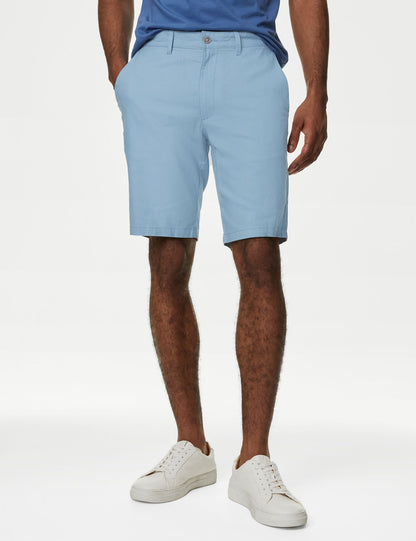 Regular Fit Keten Şort