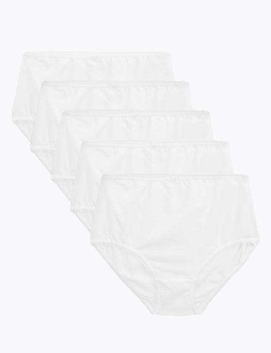 5'li Cotton Lycra:registered: Full Brief Külot Seti