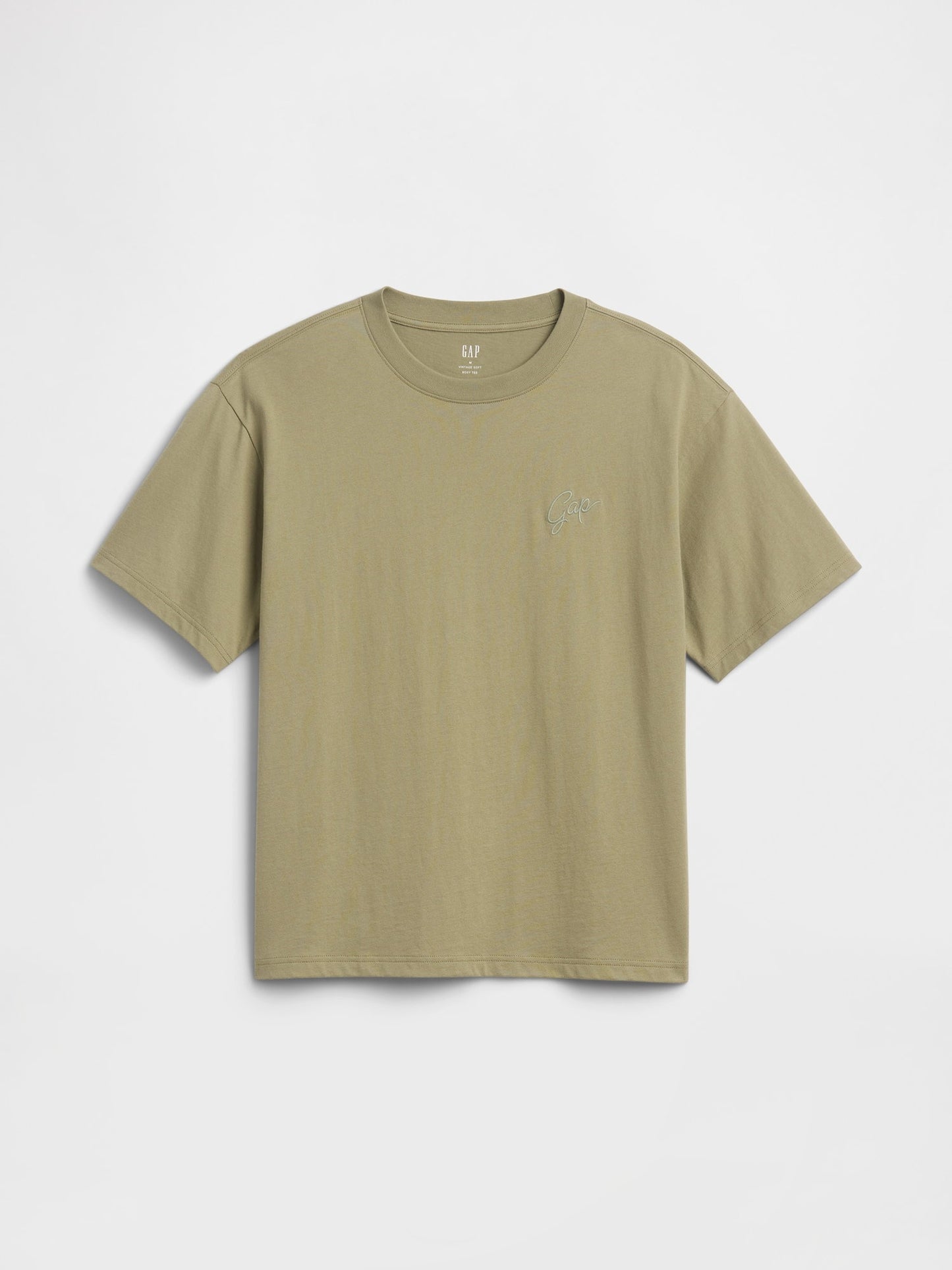 Haki Vintagesoft Boxy Gap Logo T-shirt