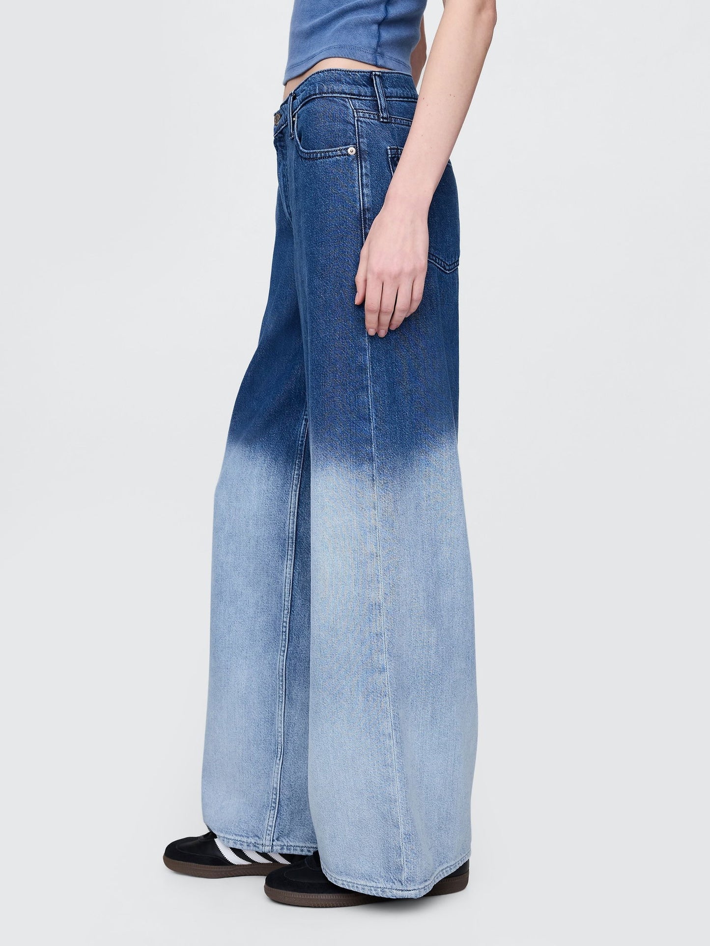 Mavi Mid Rise Ultrasoft Baggy Jean Pantolon