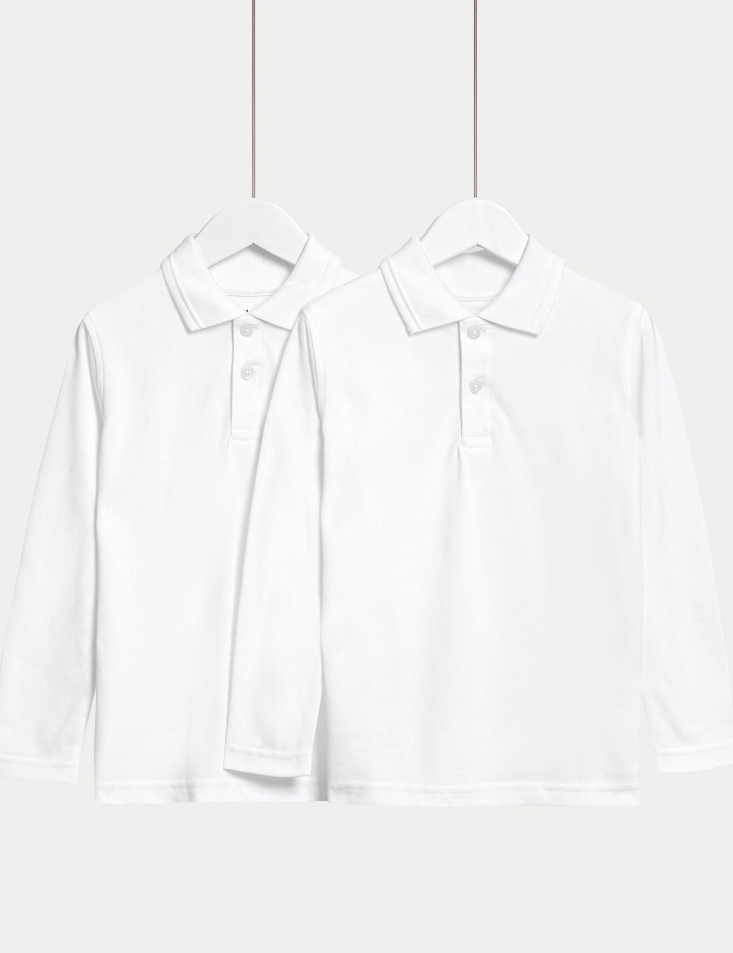 Saf Pamuklu 2'li Polo Yaka T-shirt (2-18 Yaş)