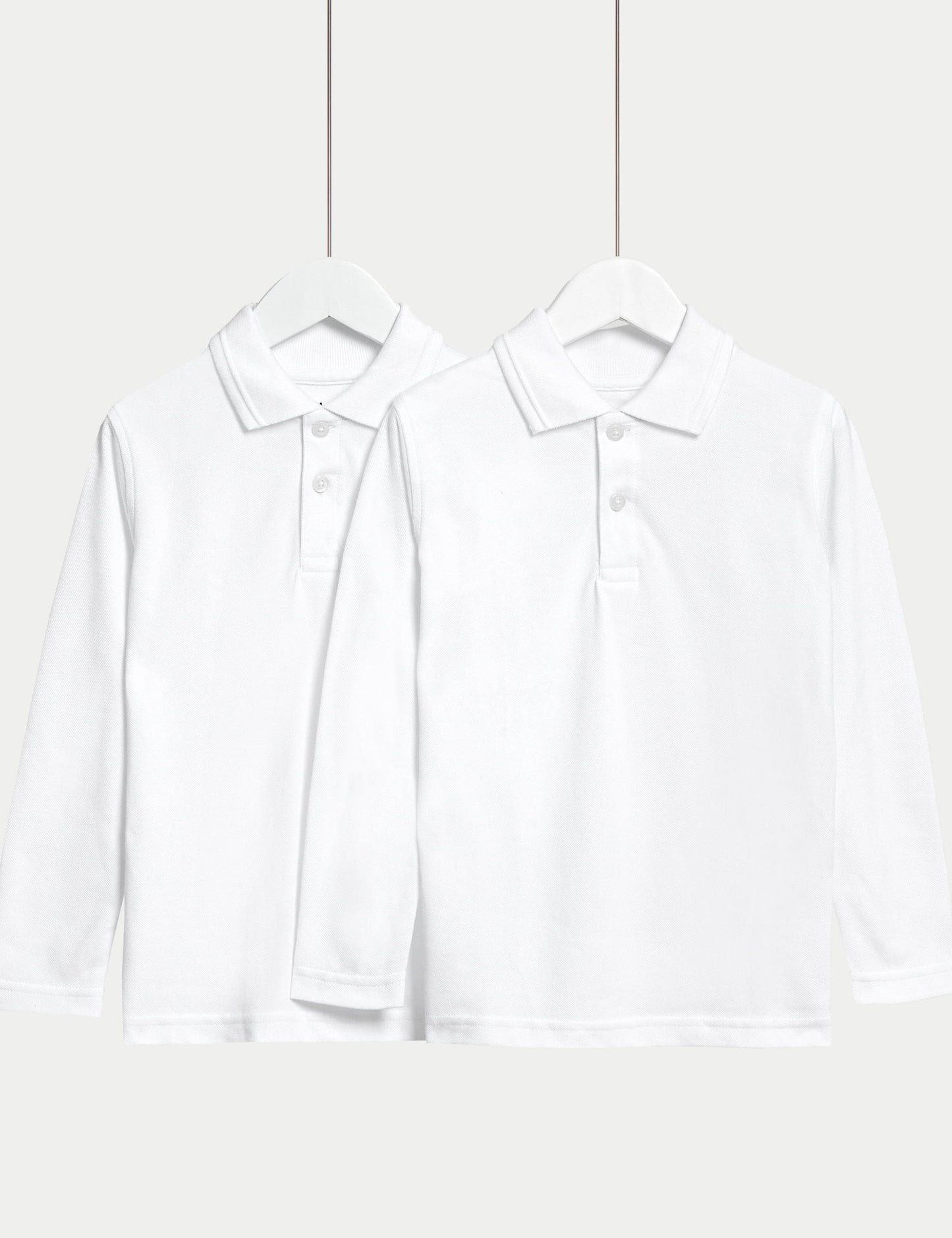 Saf Pamuklu 2'li Polo Yaka T-shirt (2-18 Yaş)