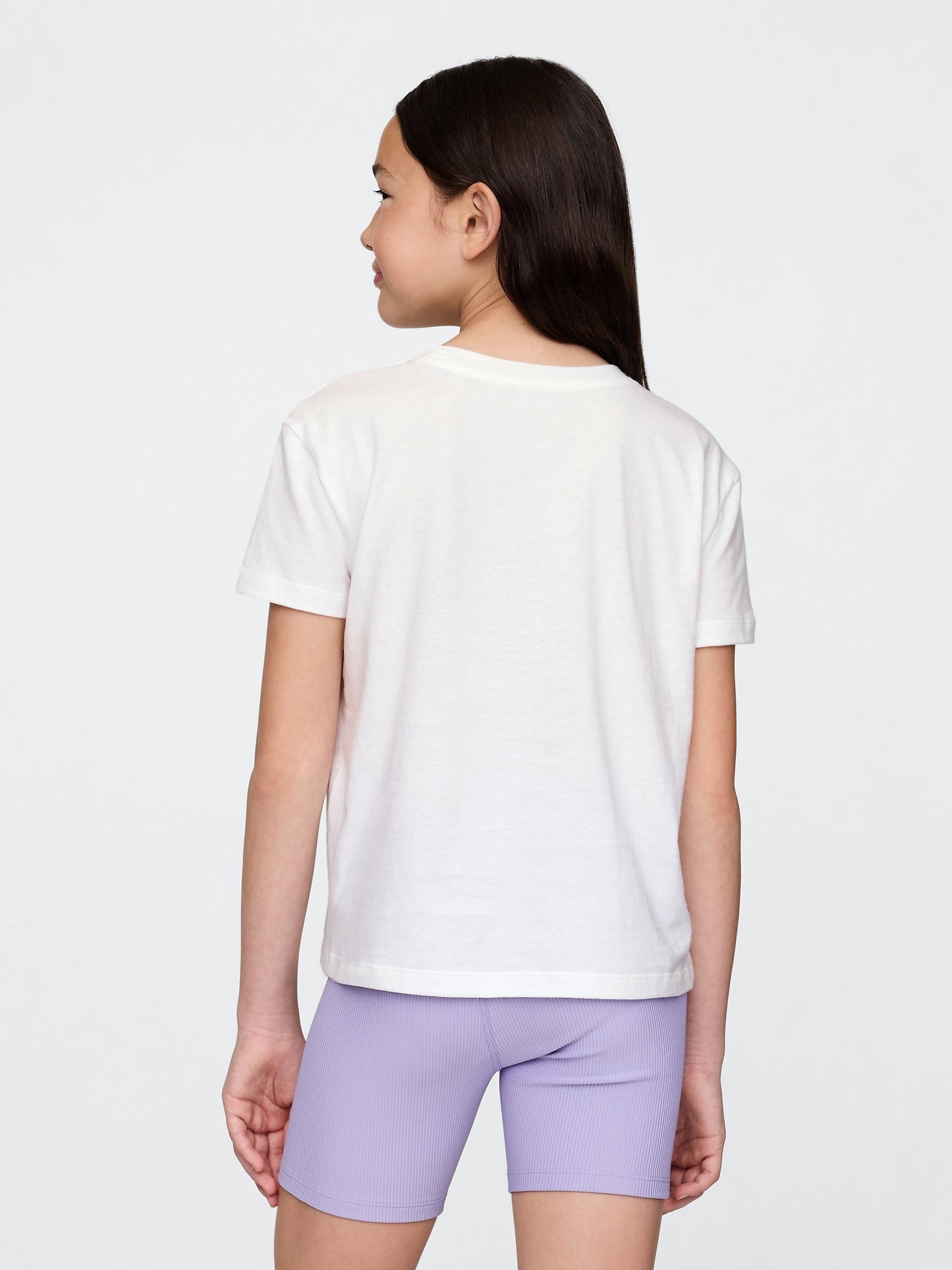 Beyaz Grafik Baskılı T-shirt
