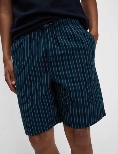 Pamuklu Kısa Kollu Pijama Takımı