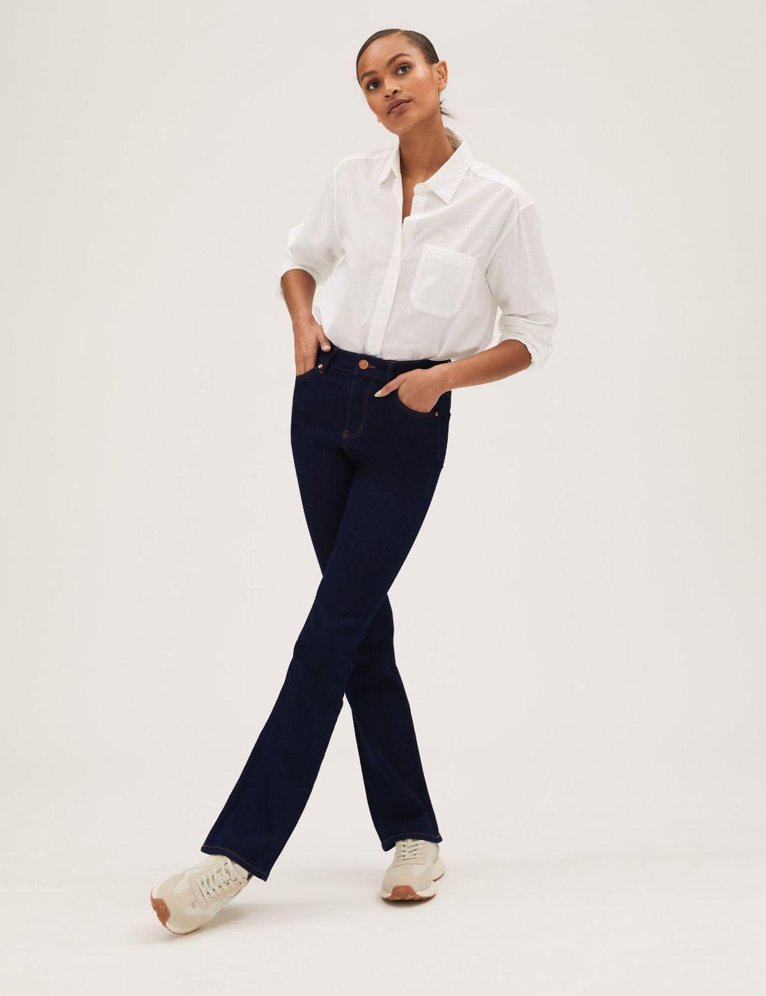 Bootcut Streç Jean Pantolon