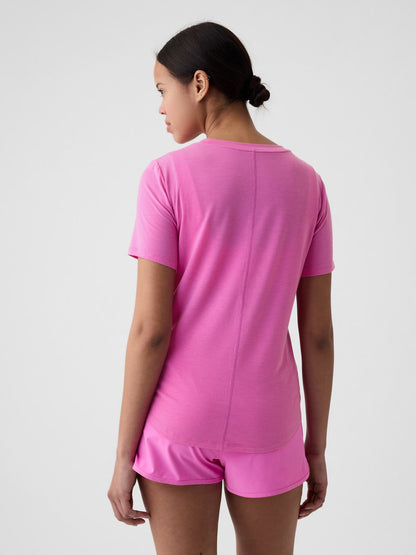 Pembe Gapfit Breathe T-shirt