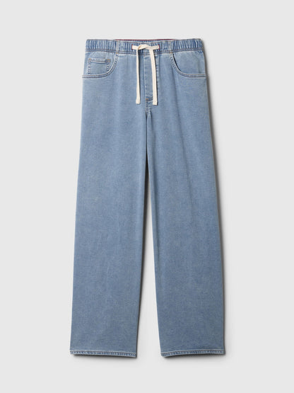 Mavi Mid Rise Easy Baggy Jean Pantolon