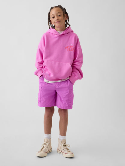 Pembe Süper Mario Vintagesoft Sweatshirt