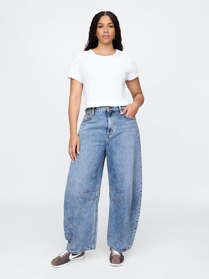 Mavi High Rise Ultrasoft Horseshoe Jean Pantolon