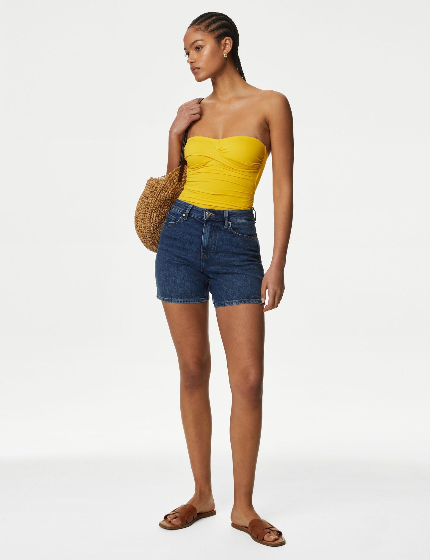 Regular Fit Magic Bandeau Mayo