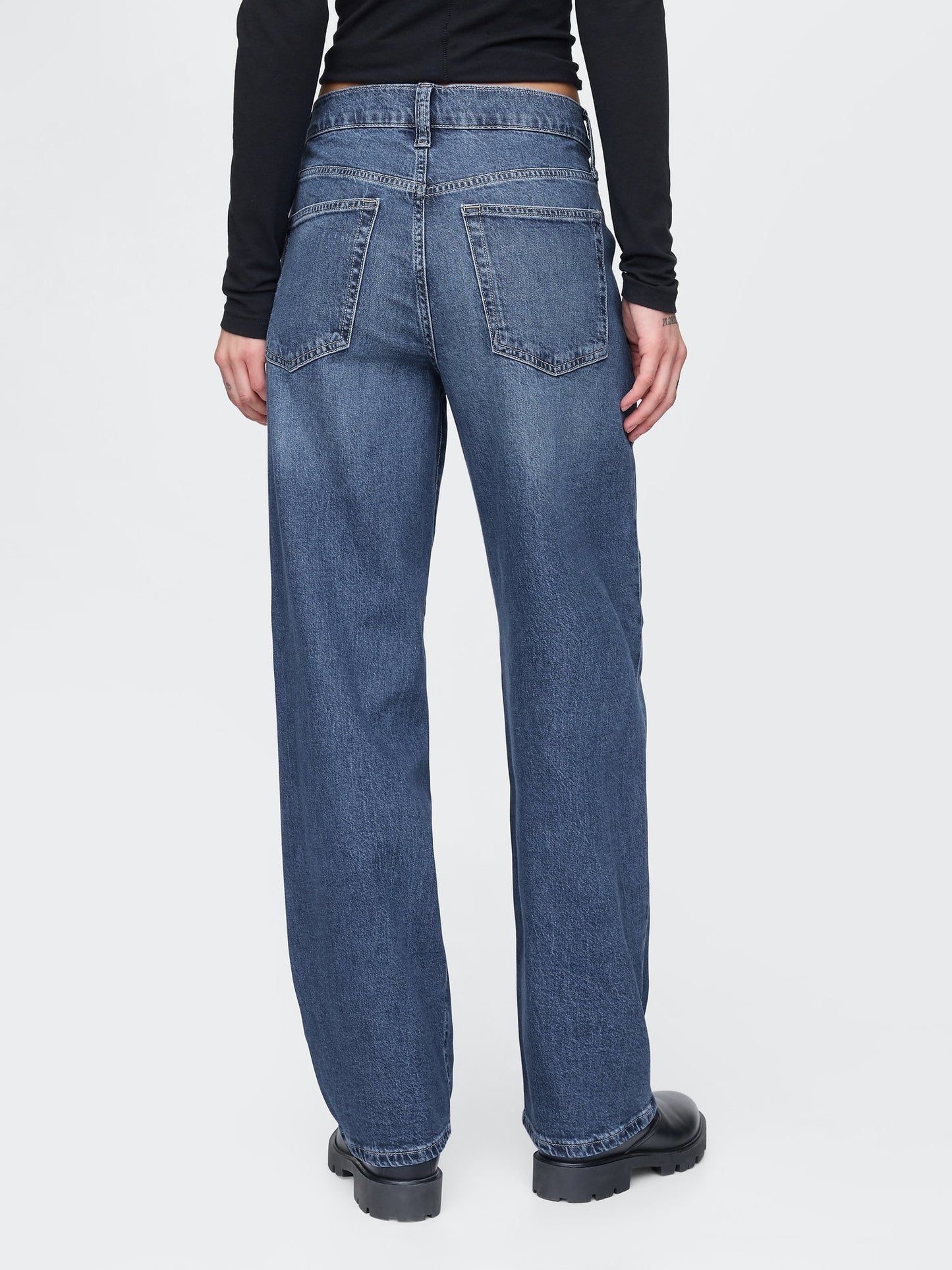 Mavi Mid Rise 90s Loose Jean Pantolon