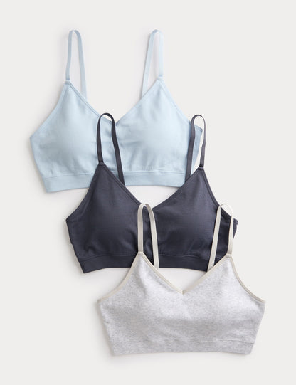 3’lü Dikişsiz Balensiz Bralet Set