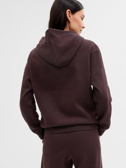 Kahverengi Gap Logo Fleece Sweatshirt