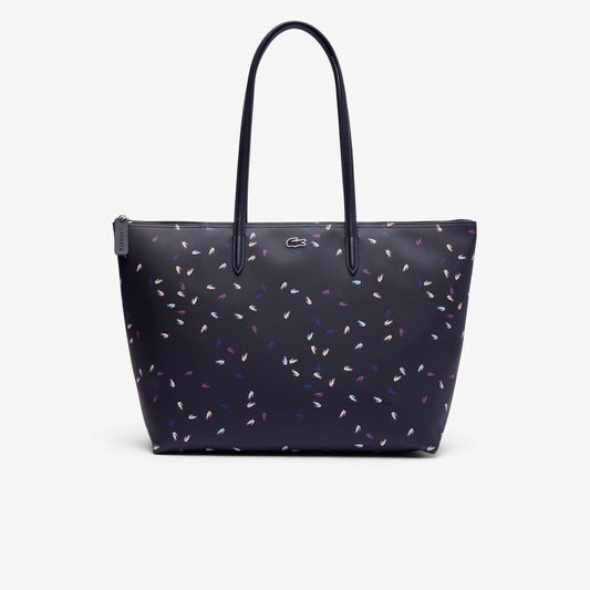 Lacoste Holiday Kadın Desenli Siyah Omuz Çantası