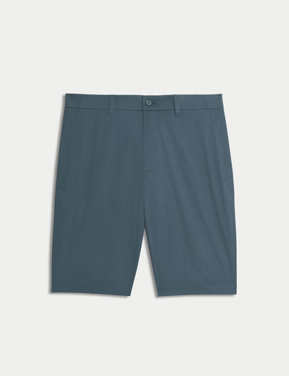 Pamuk Karışımlı Regular Fit Lightweight Chino Şort