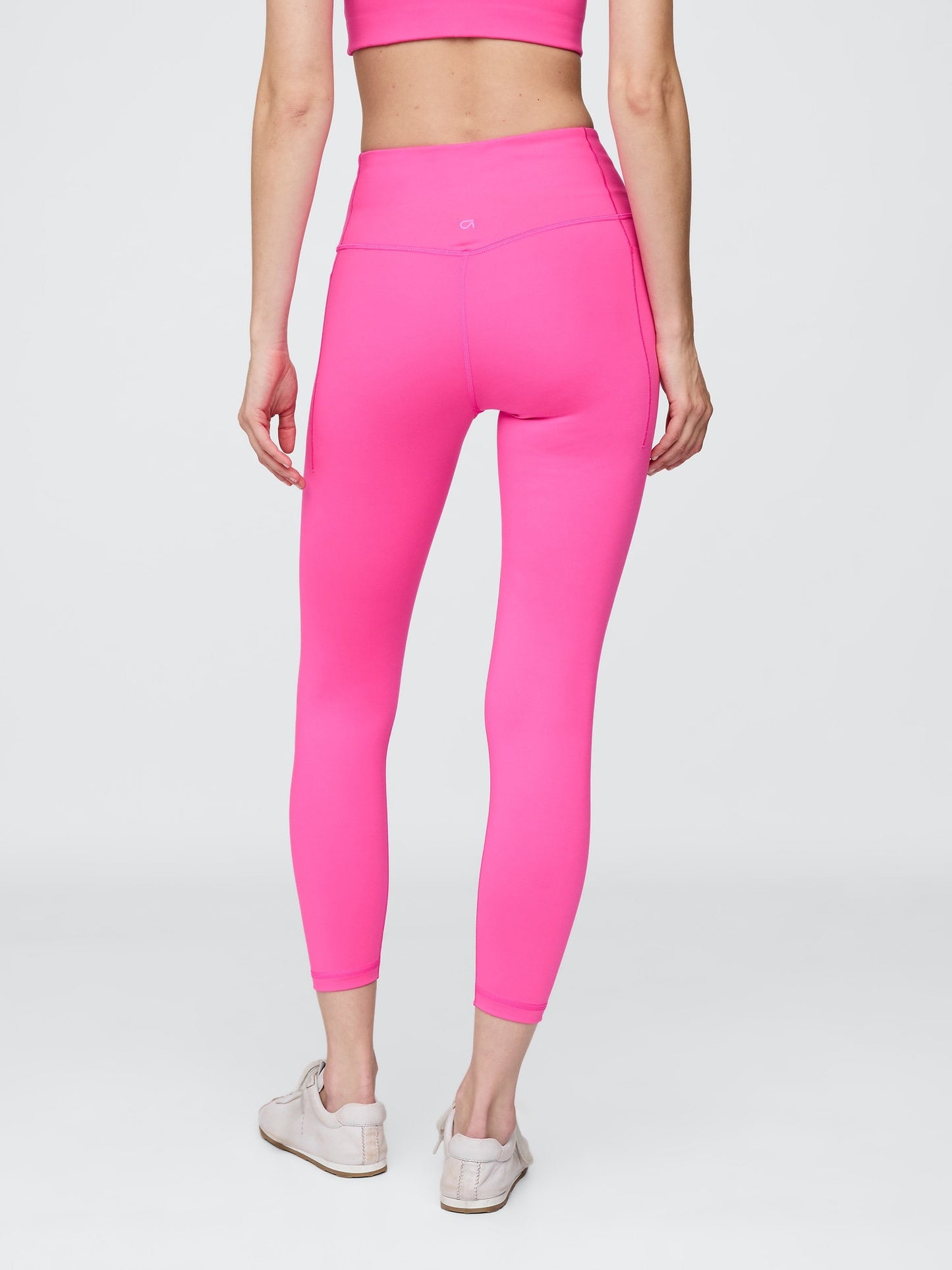 Pembe Gapfit High Rise Geri Dönüştürülmüş Legging Tayt