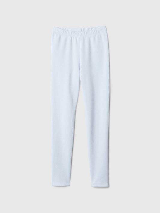 Açık Mavi Stretch Cozy Legging Tayt