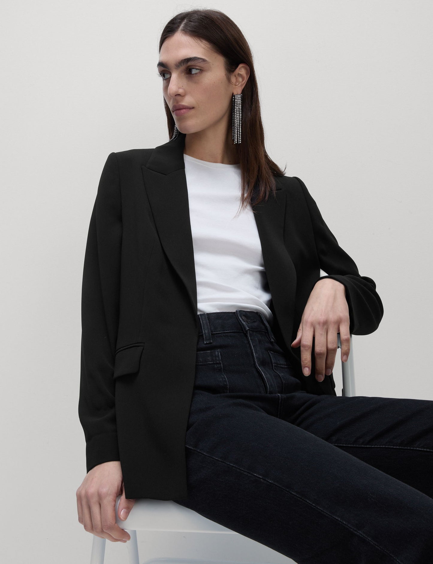 Relaxed Fit Blazer Ceket