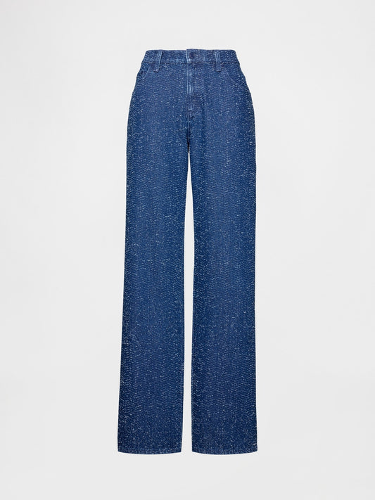 Mavi Gapstudio Low Rise Denim Tweed Loose Jean Pantolon