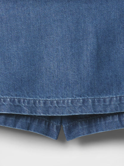 Mavi Ultrasoft Denim Mini Etek