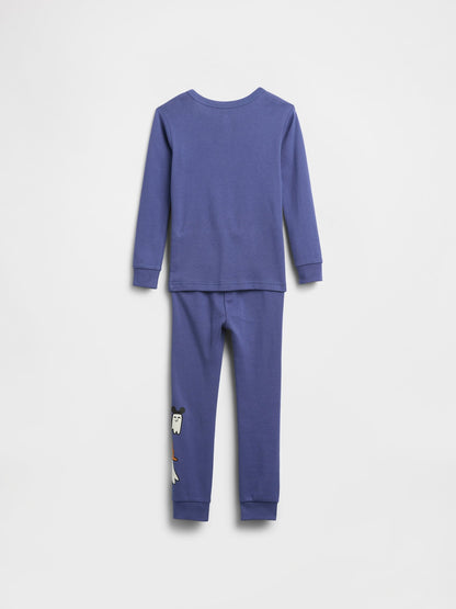 Mavi Gap × Disney Minnie Mouse Halloween 100% Organik Pamuk Pijama Takımı