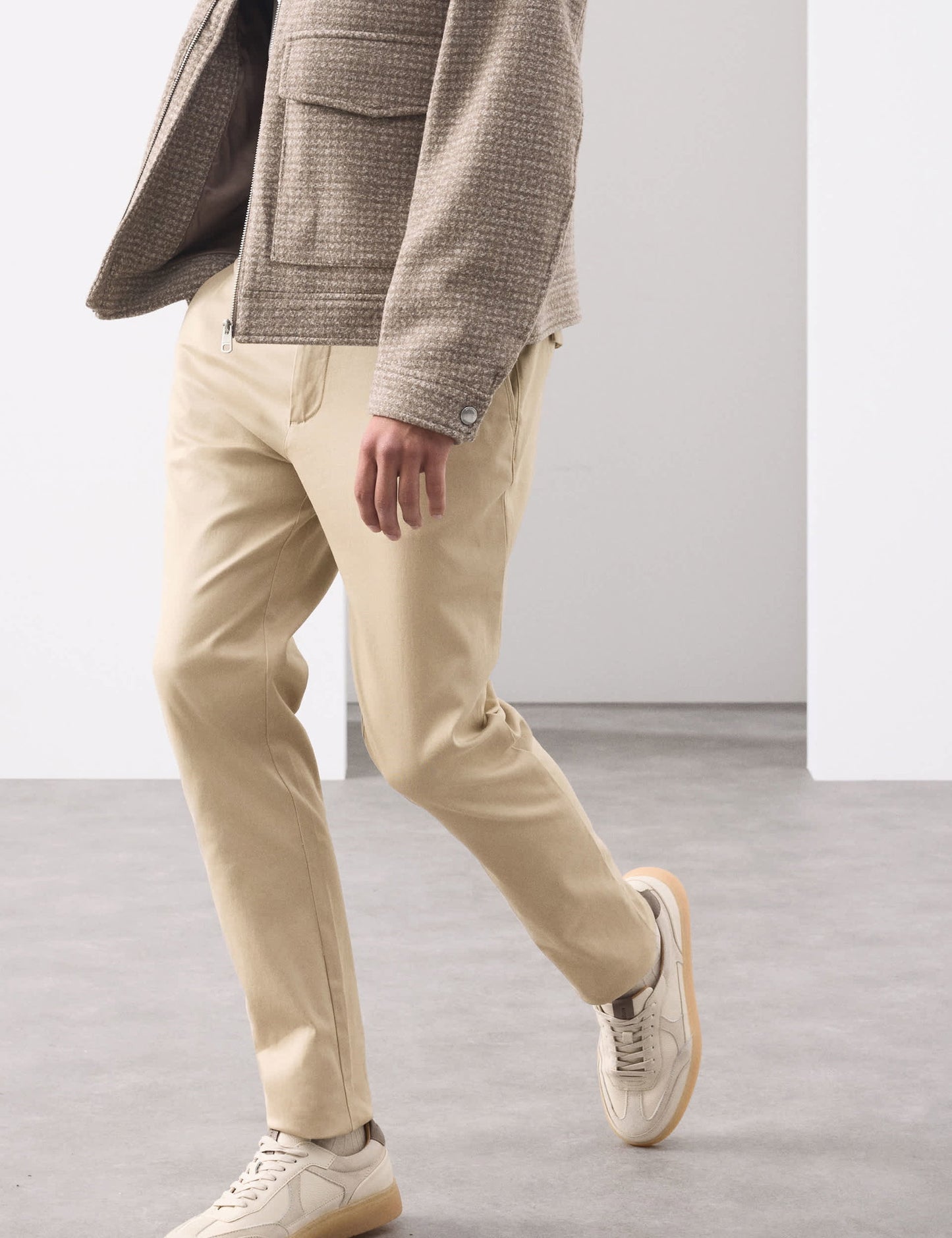 Pamuk Karışımlı Slim Fit Pantolon