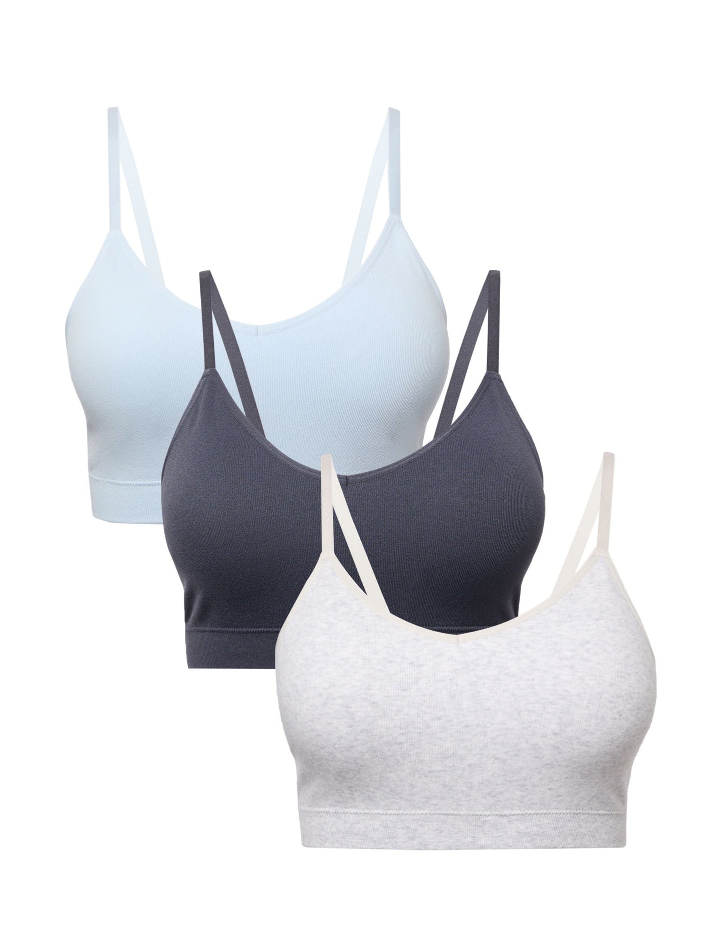3’lü Dikişsiz Balensiz Bralet Set