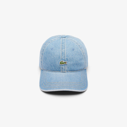 Lacoste Unisex Baskılı Mavi Şapka