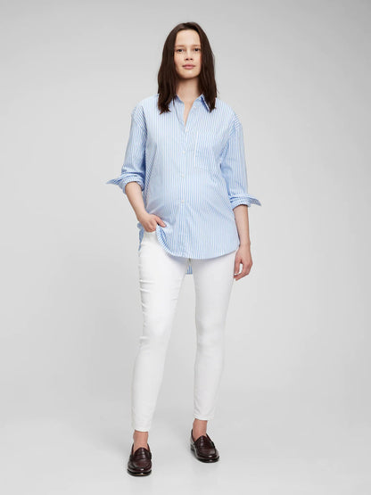 Beyaz Maternity Full Panel Washwell™ Skinny Jean