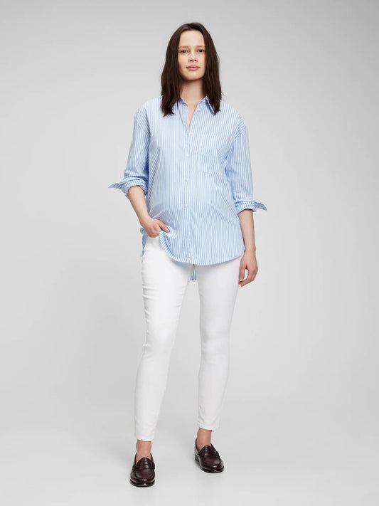 Beyaz Maternity Full Panel Washwell™ Skinny Jean