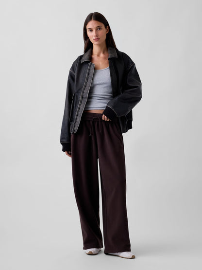 Koyu Kahverengi Vintagesoft Baggy Eşofman Altı