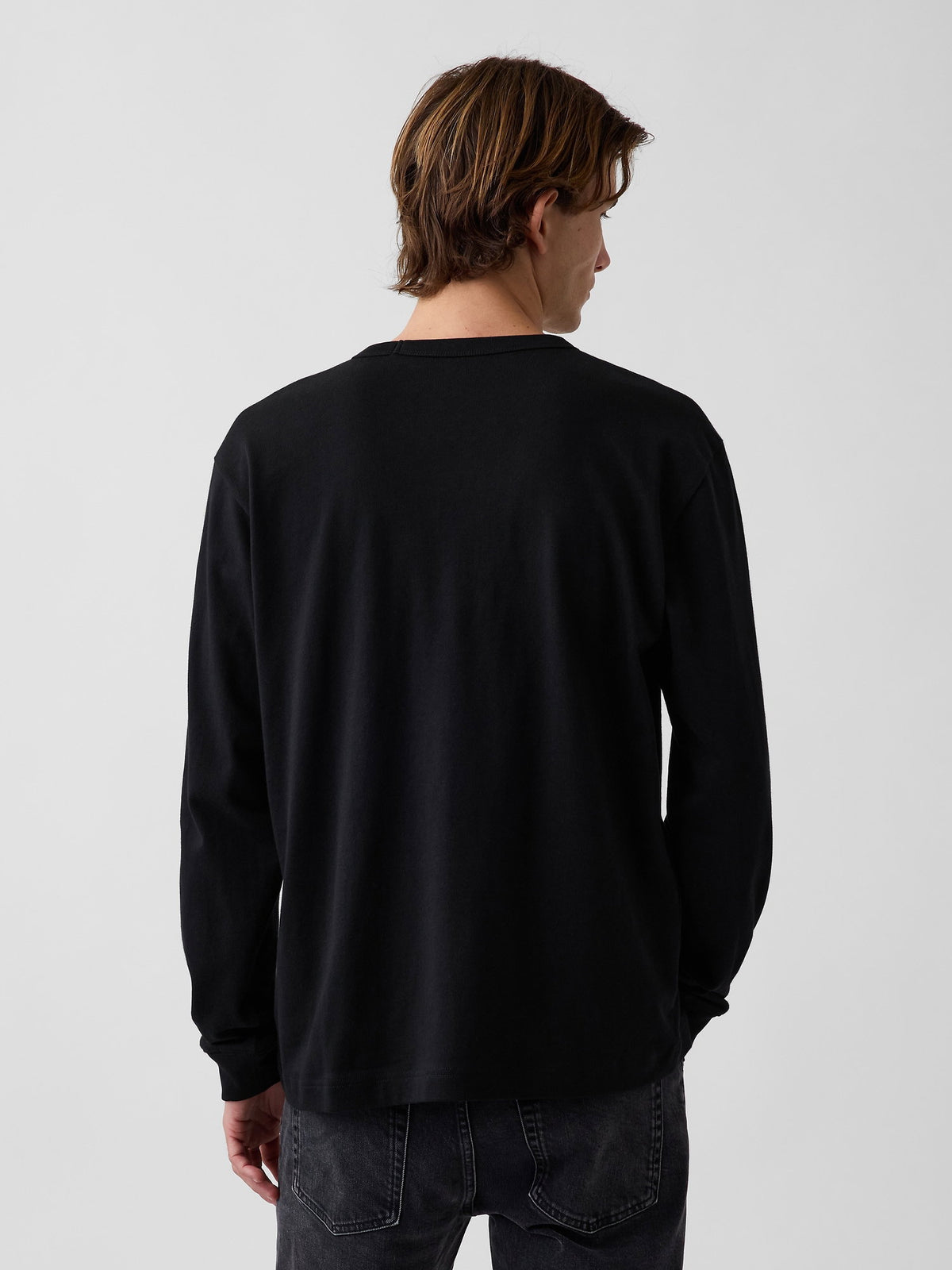 Siyah Heavyweight Relaxed T-shirt