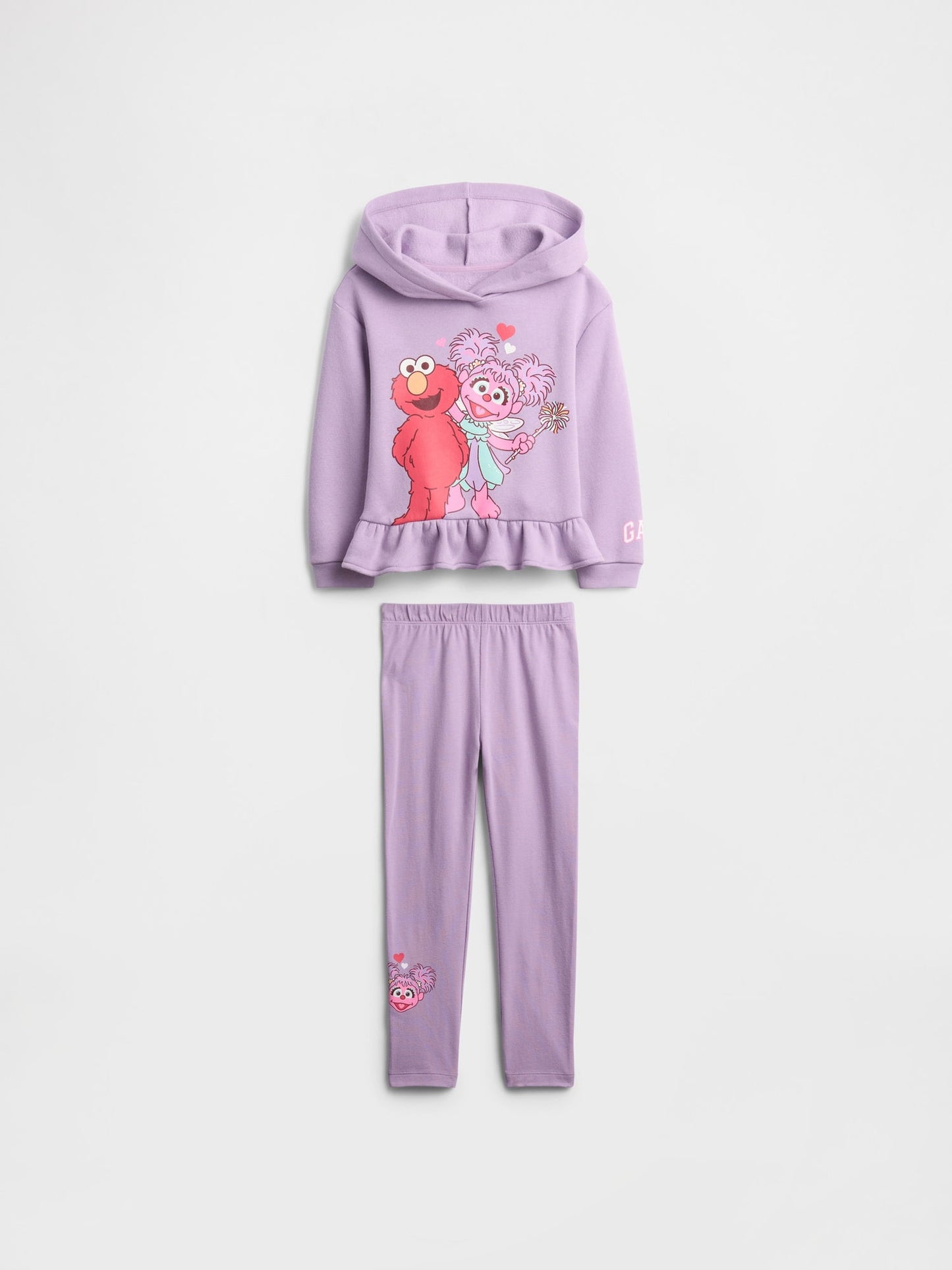 Mor Gap × Sesame Street Two-piece Outfit Set