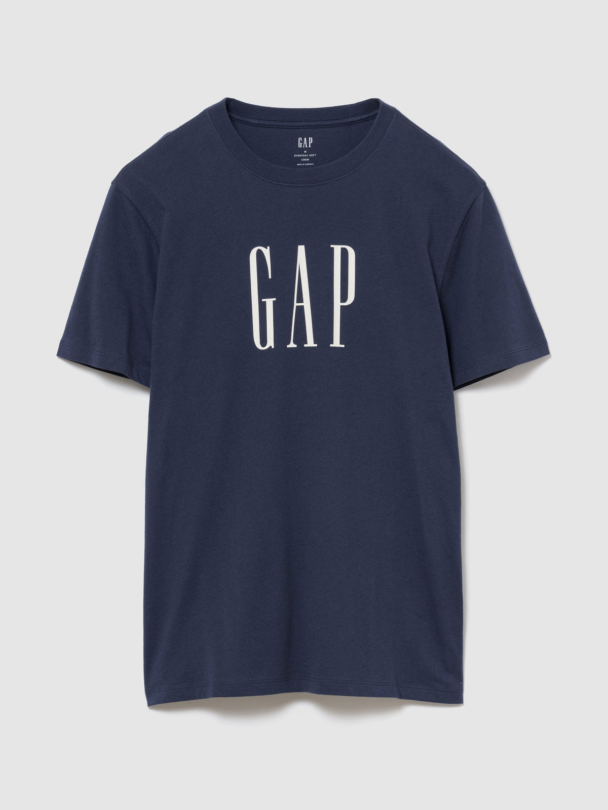 Kobalt Mavisi Everyday Soft Relaxed Grafik Baskılı T-shirt