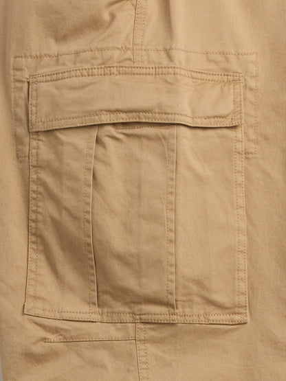 Açık Kahverengi Baggy Kargo Pantolon