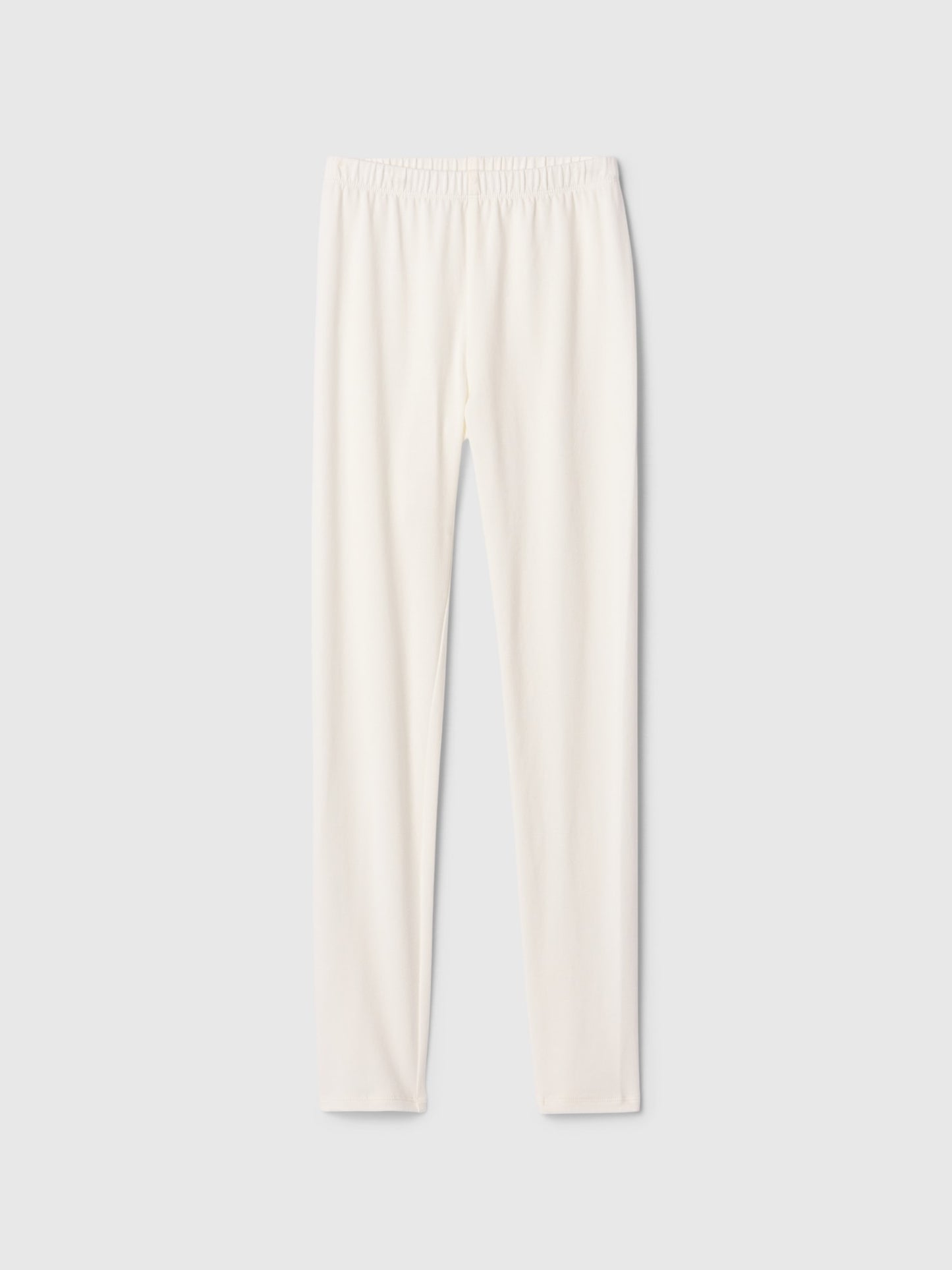 Kırık Beyaz Stretch Jersey Legging Tayt