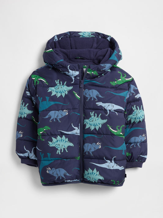 Lacivert Coldcontrol Puffer Şişme Mont